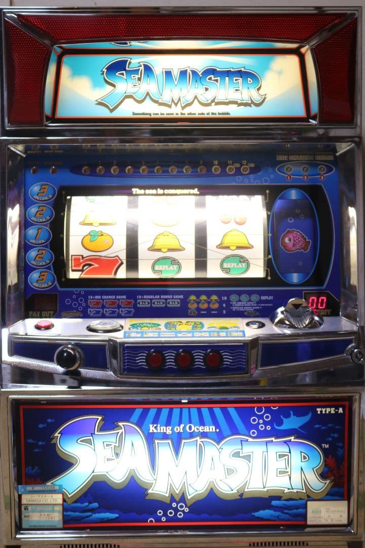 パチスロ実機　シーマスター　4号機 ◇専用◇パチスロ スロット実機 4号機 ［山佐］シーマスターX - メルカリ