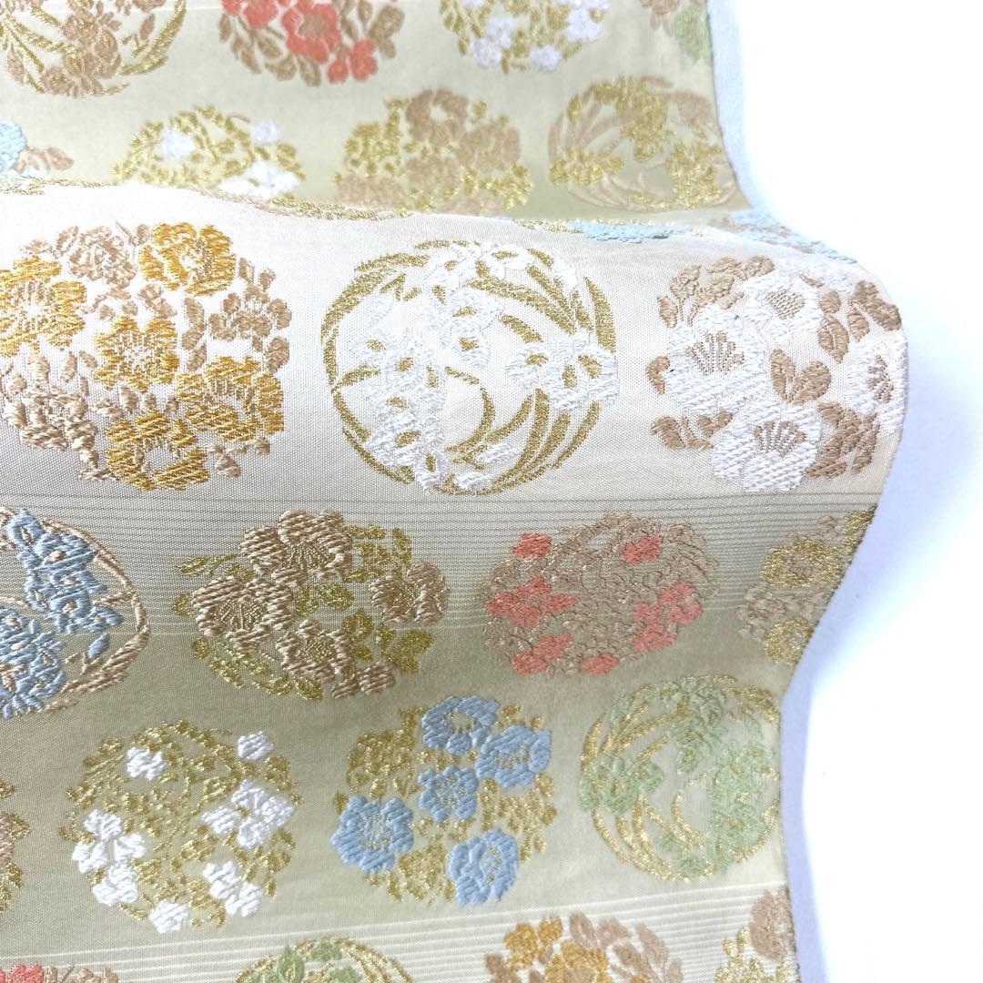 専用帯6282 ○高級 正絹 御印文 唐織つづれ 六通 袋帯 - メルカリ