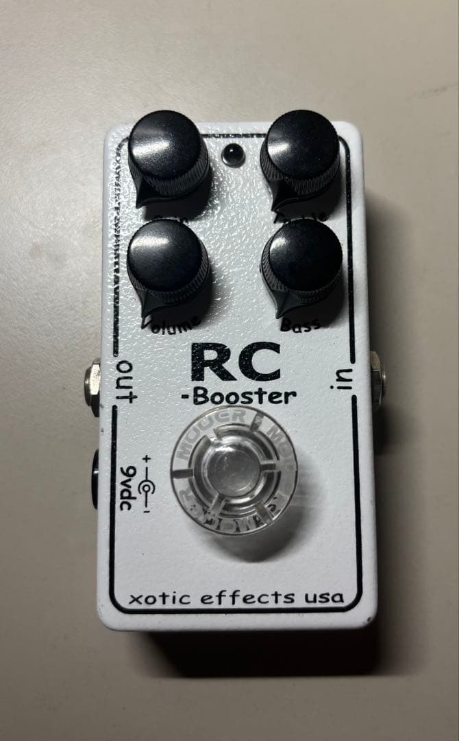 xotic RC-Booster 後期型 青LED ギターエフェクター 楽天市場】Xotic RC Booster V2 新品 ブースター [エキゾチック
