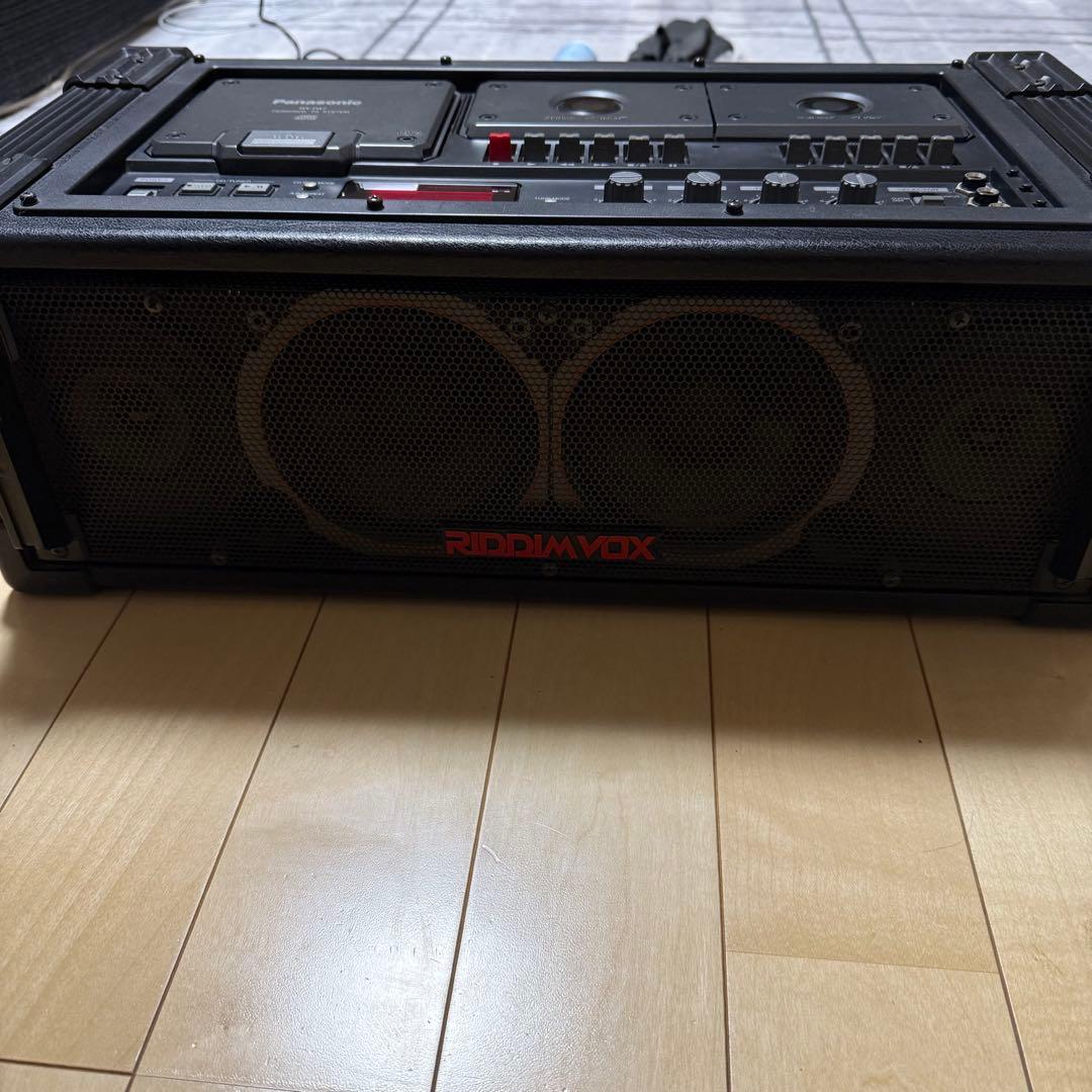 ラジオ・コンポ Panasonic RIDDIMVOX RX-PA7 Panasonic RX-PA7 RIDDIMVOX Boombox w/ Instruction Manual Tested