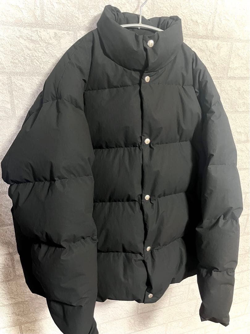2024 comoli コットンナイロンダウン サイズ3 ブラック - メルカリ
