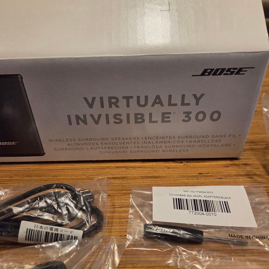 BOSE Virtually Invisible 300／箱・付属品あり - メルカリ