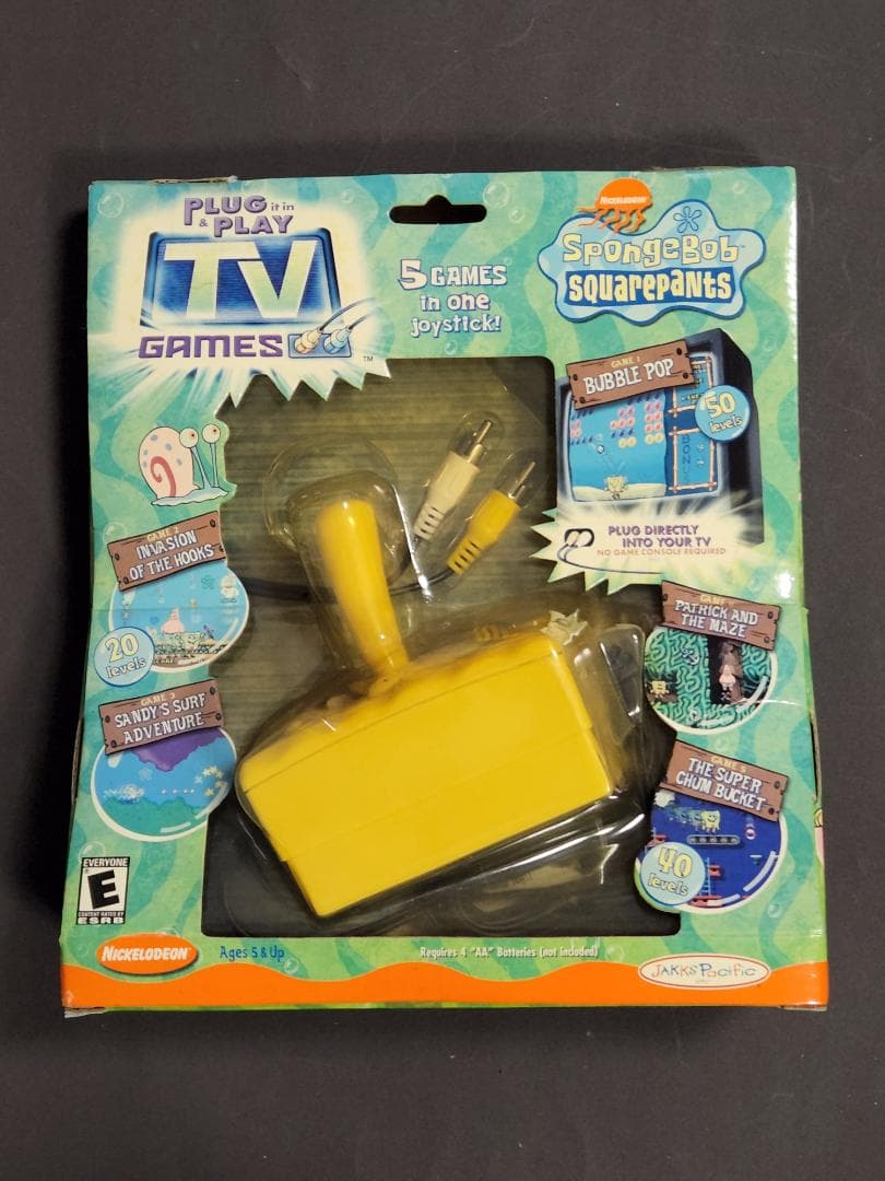未使用品】スポンジボブ TVゲーム（外国製）レトロゲーム風 - メルカリ