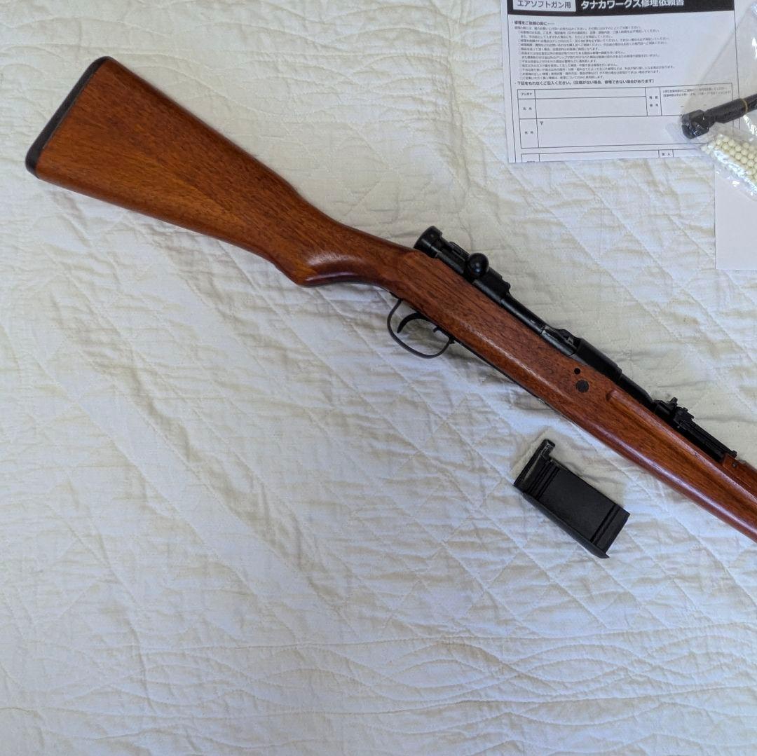 美品 タナカワークス 九九式短小銃 Ver.2 Black 鬼胡桃銃床仕様 - メルカリ