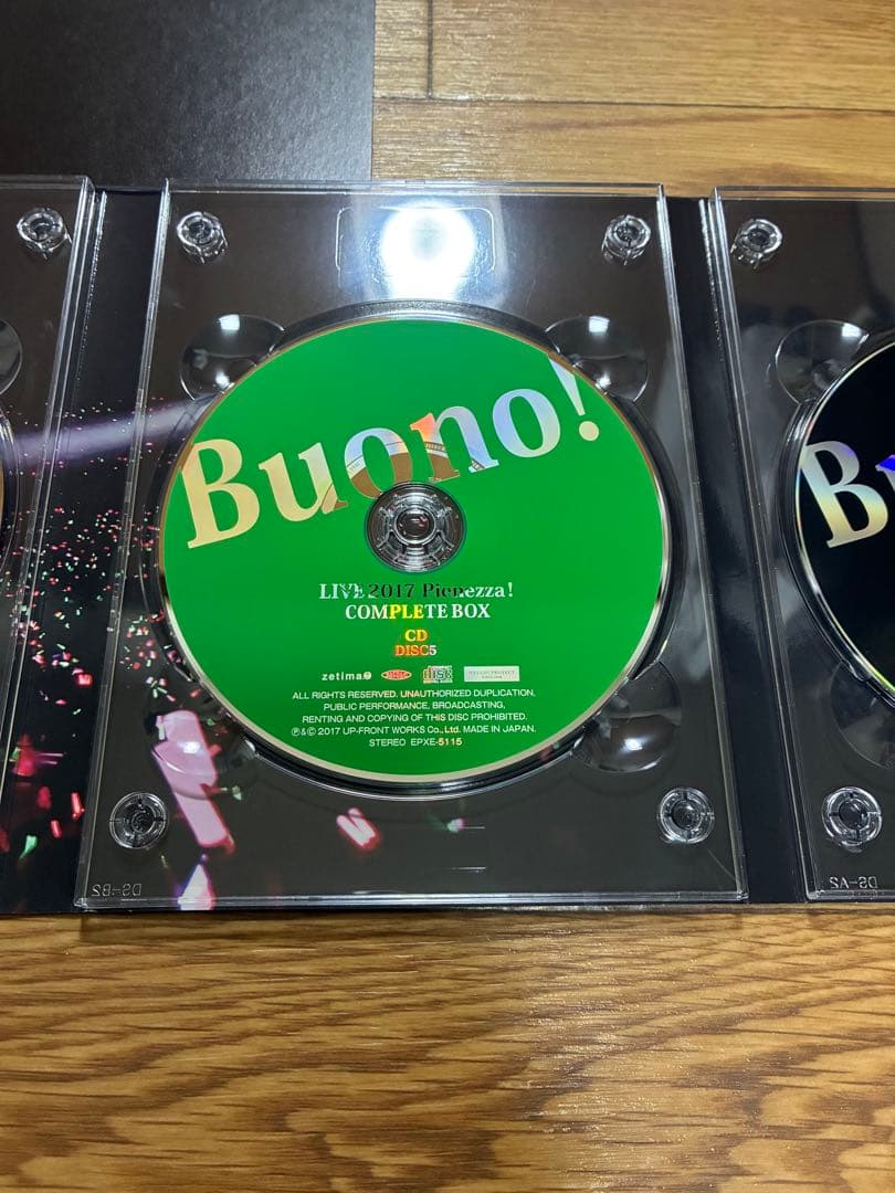 Buono! LIVE 2017 Pienezza! COMPLETE BOX - メルカリ