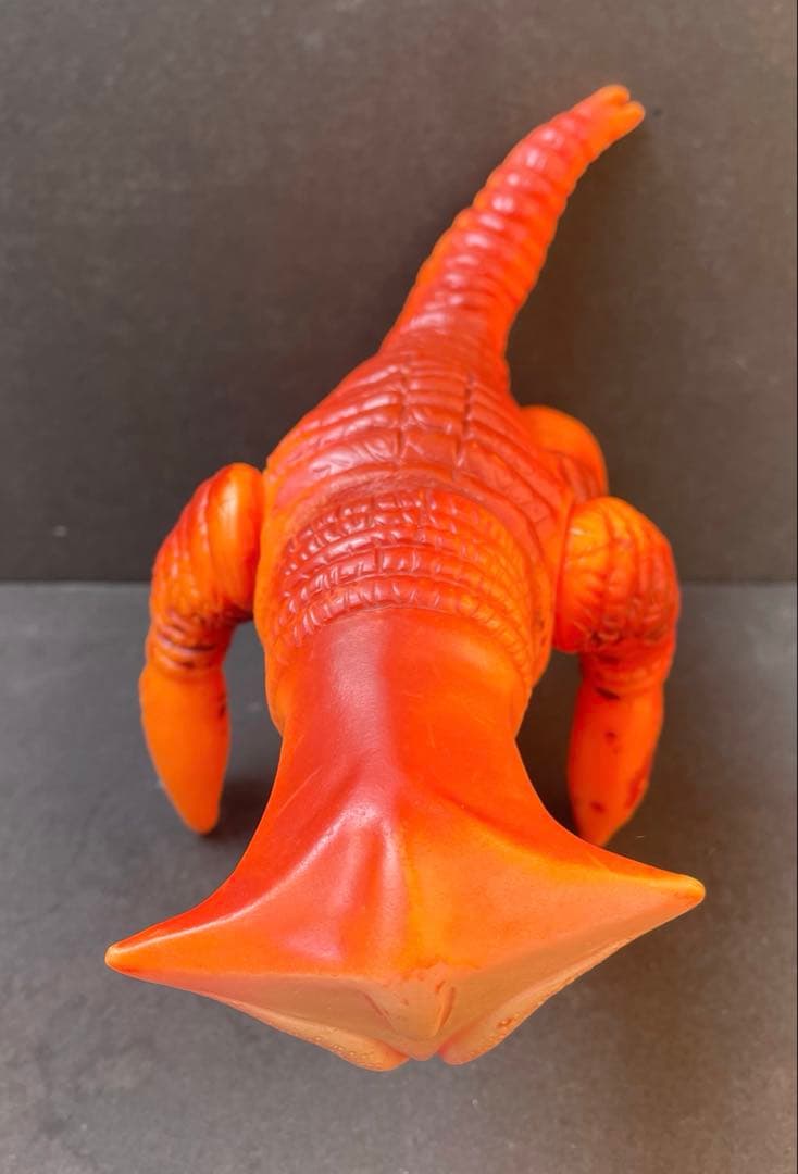 ブルマァク 帰マン サドラー オレンジ成型 ソフビ 公開当時 工場流出品