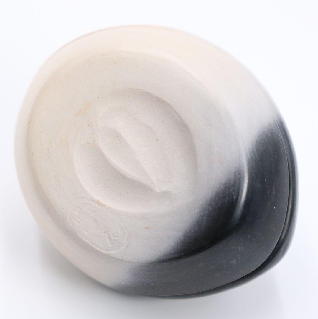 山崎宗元造 雲華焼 鶴香合 共箱共布 茶道具 N96 1F28