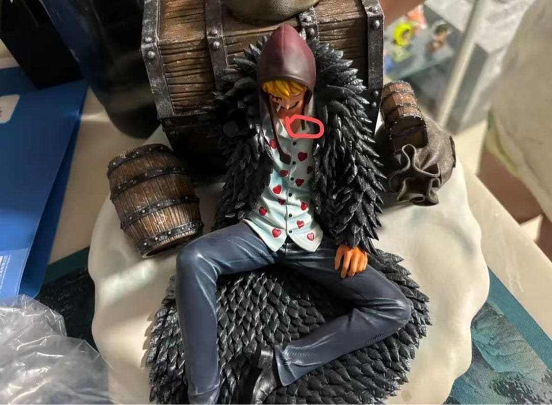 ワンピース ドフラミンゴ vs コラソン ガレージキット ガレキ