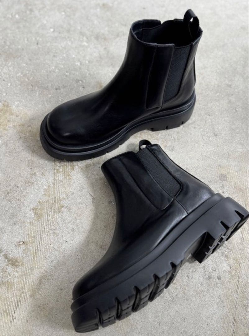 HIAND Chelsea Short Boots 24.5cm ブーツ