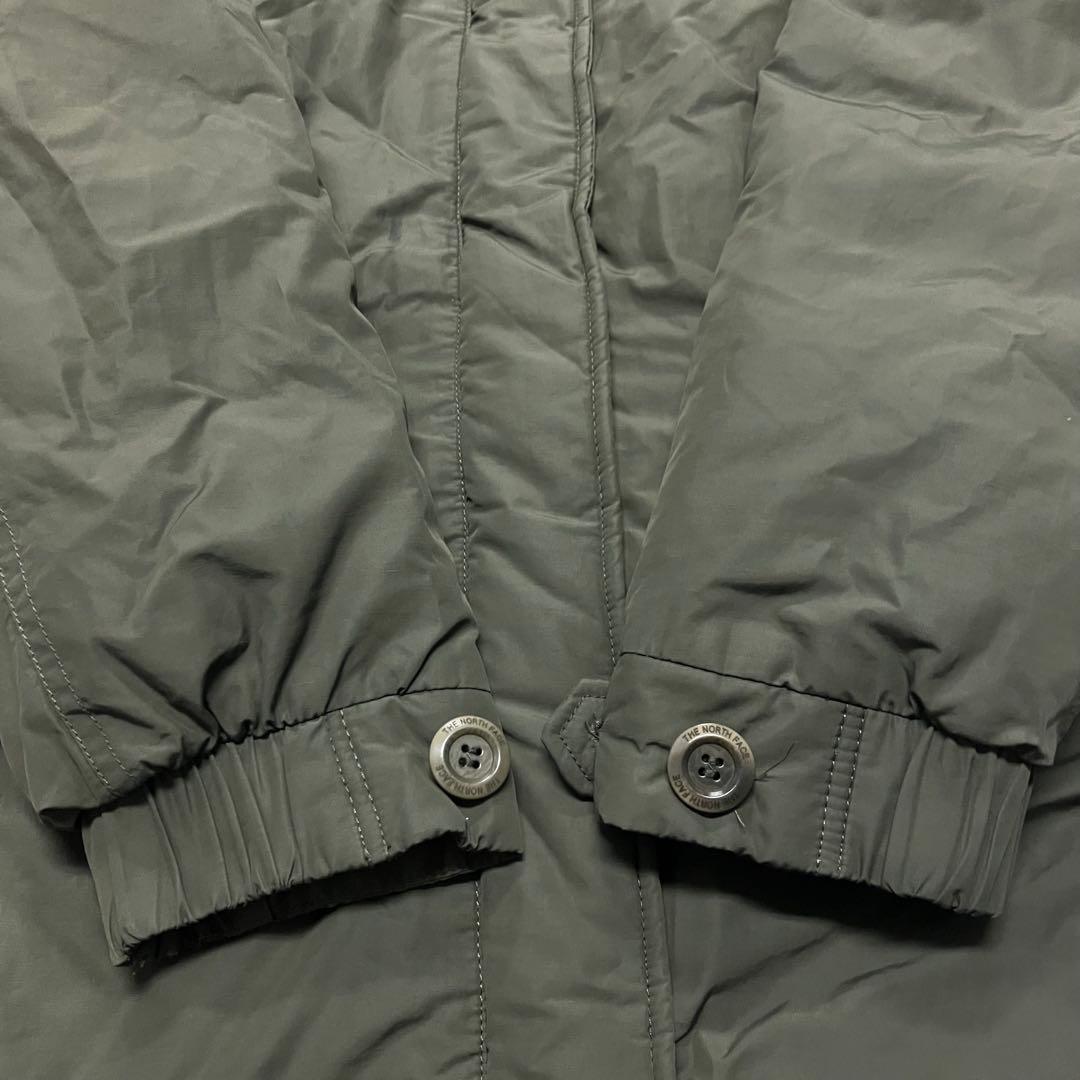 《珍品人気早い者勝ち》レディースノースフェイスモッズダウンコートホワイトレーベル