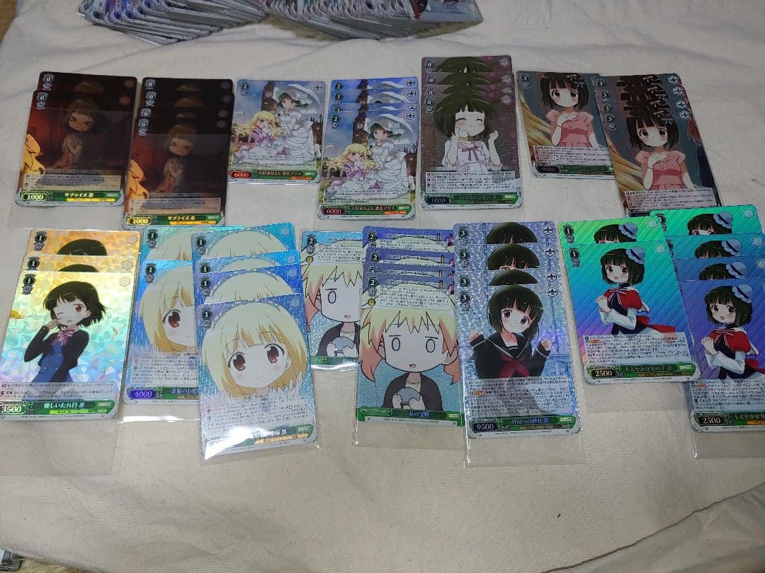 ヴァイスシュヴァルツ きんいろモザイク SR RRR まとめ売り - メルカリ