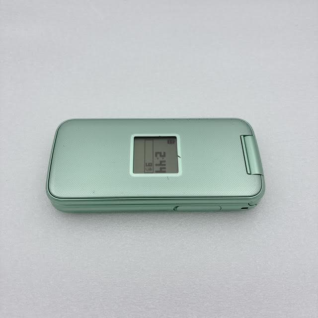 美品】docomo F-02J らくらくホン SIMフリー ミントグリーン - メルカリ