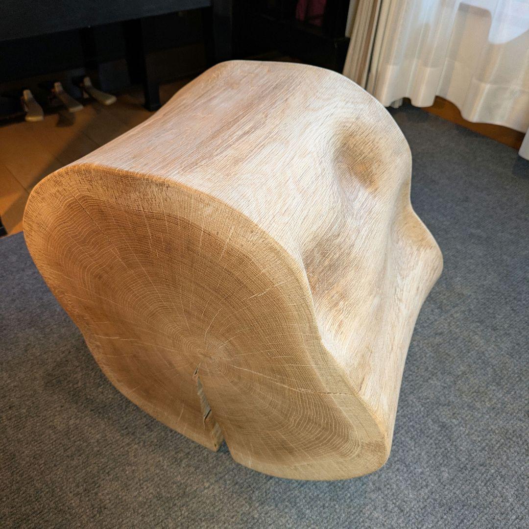 3104様専用 ミズナラ 水楢 天然木 切り株 丸太 輪切り 高さ約28㎝