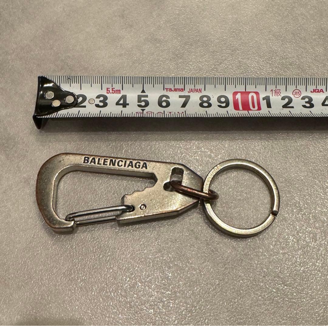 バレンシアガ SPACE KEYRING スペースキーリングカラビナ メンズ