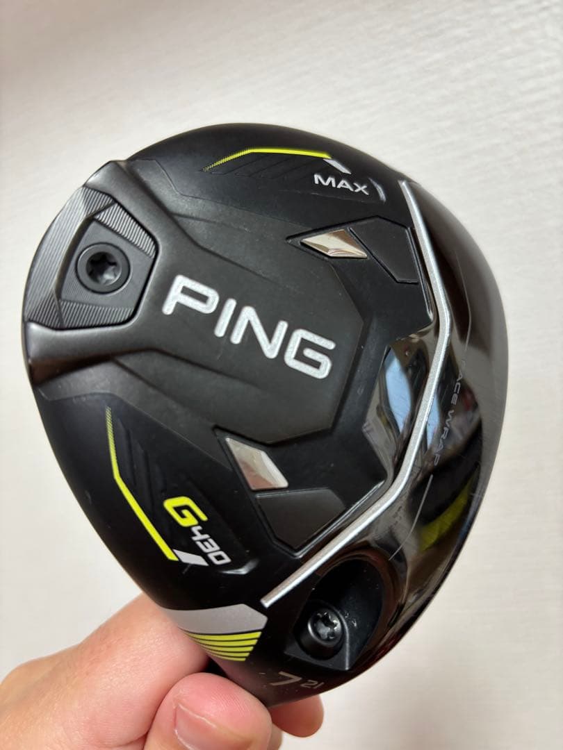 【希少品】PING G430 MAX 7W 21° ツアークローム75R 希少品】PING G430 MAX 7W 21° ツアークローム75R - メルカリ