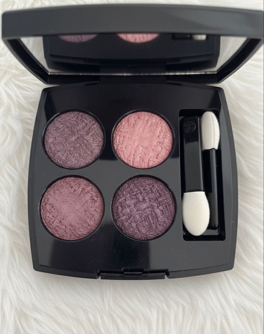 限定色♡ CHANEL レ キャトル オンブル ツイード 02 プールプル - メルカリ