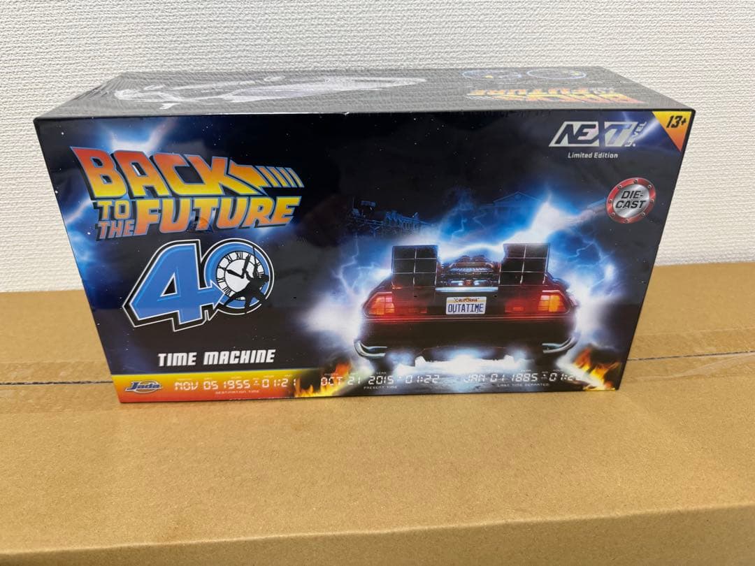 バック・トゥ・ザ・フューチャー 限定1985台 1/24シルバーメッキVer