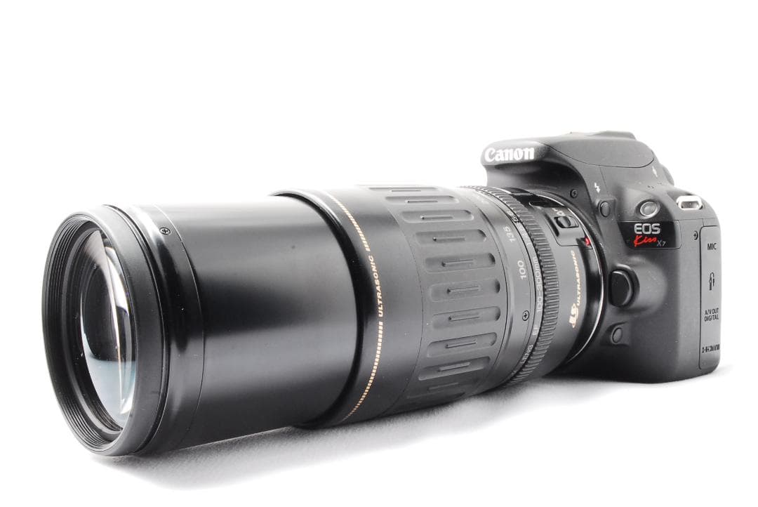 即購入1000円OFF❤️キャノン kiss X7 ダブルレンズセット バッグ付