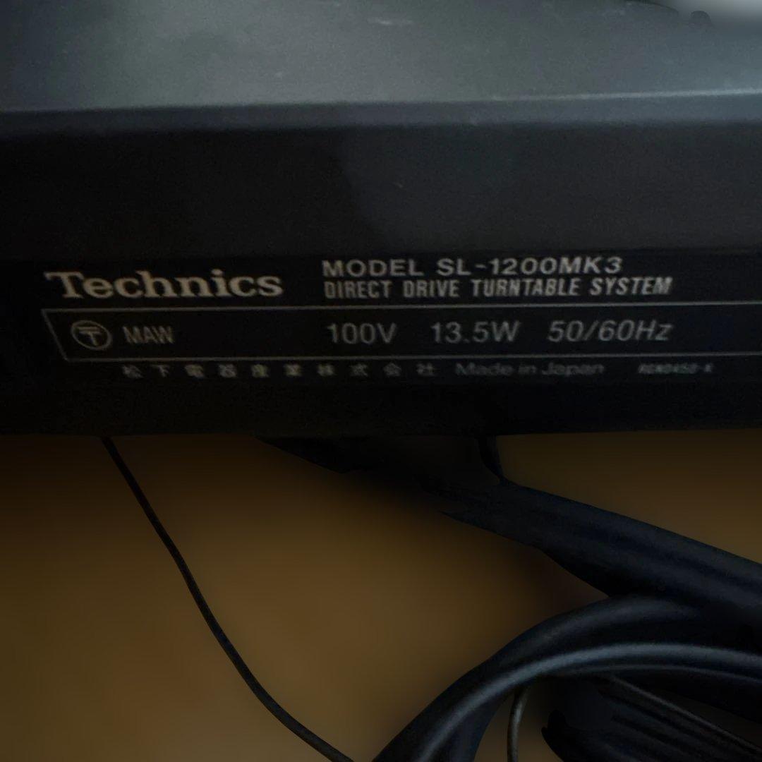 マリンゴールド様 Technics SL-1200 MK3 『美品』 - メルカリ