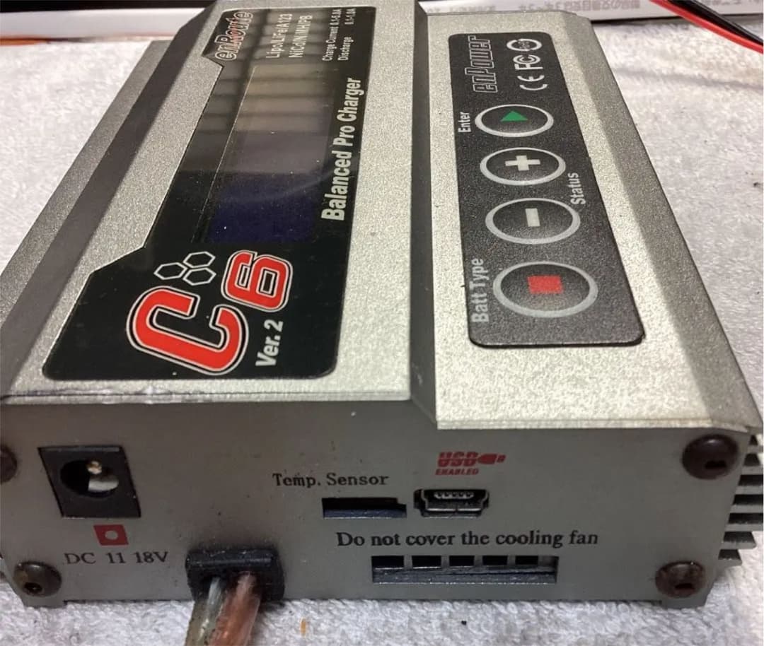 エンルート C6 Ver2 マルチチャージャー ACアダプター・アルミケース