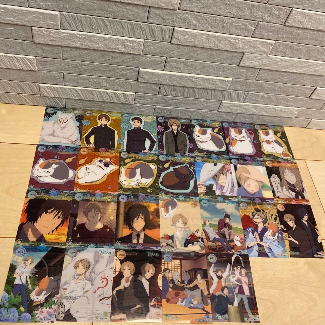 夏目友人帳 クリア カード セット 26枚 ウエハース 2026年最新】夏目友人帳ウエハースカードの人気アイテム - メルカリ