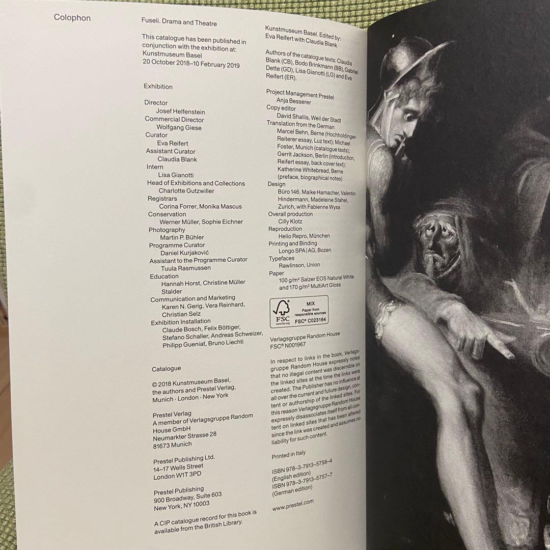 洋書 Henry Fuseli Drama and Theatre