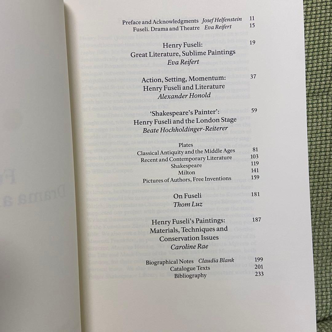 洋書 Henry Fuseli Drama and Theatre