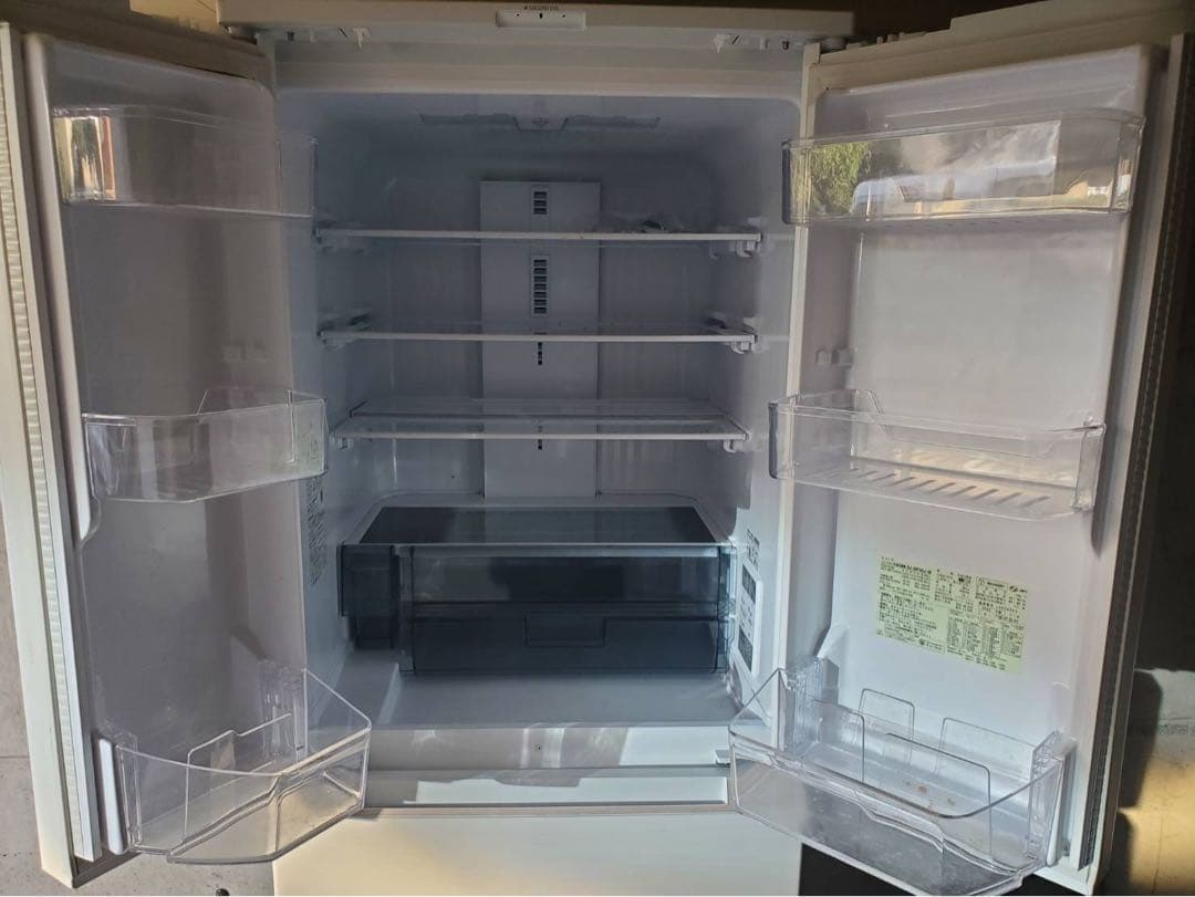 冷蔵庫 SHARP SJ-MF50J フレンチドア 6ドア 504L 22年製