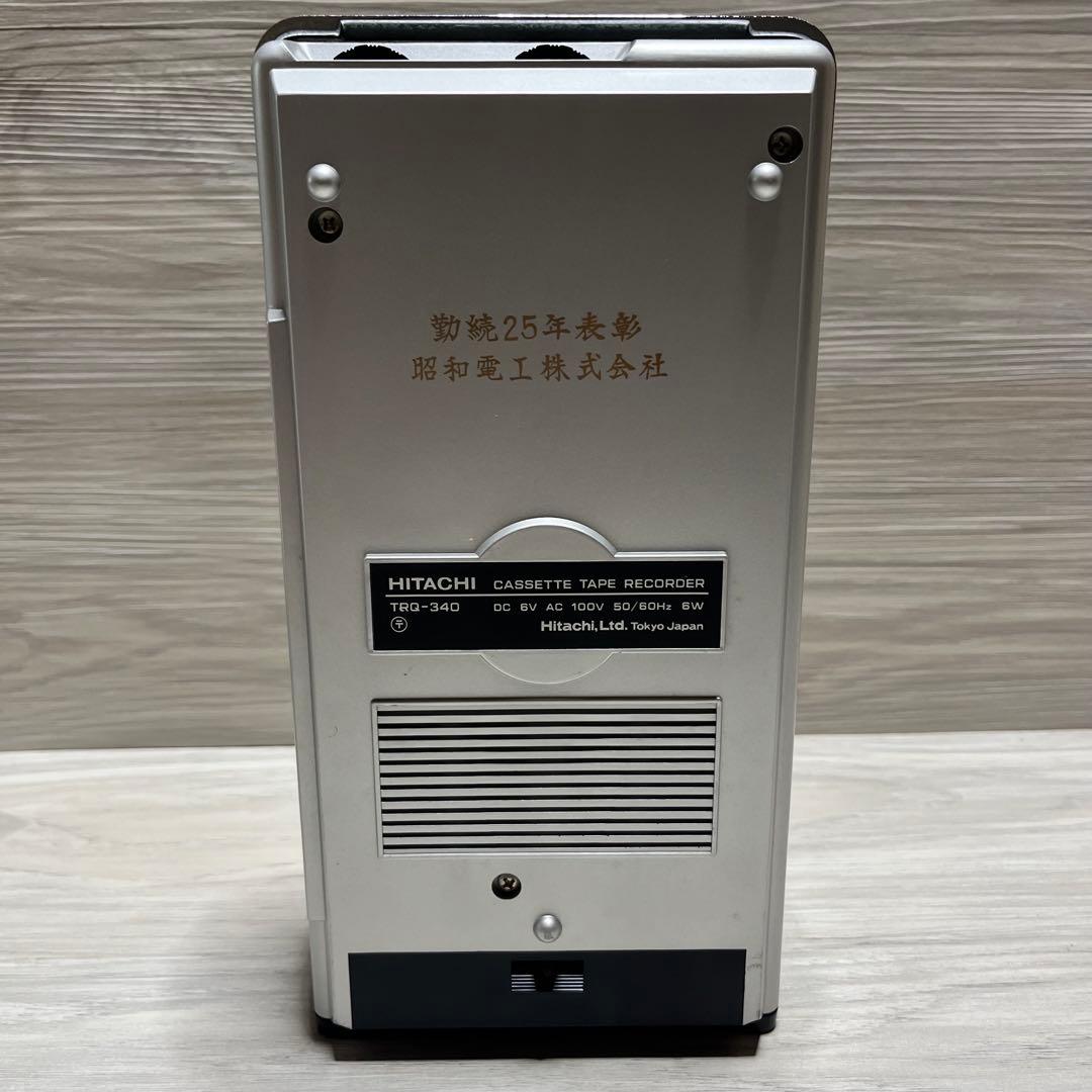 n*様 レトロ 日立 カセットテープレコーダー TRQ-340 - メルカリ
