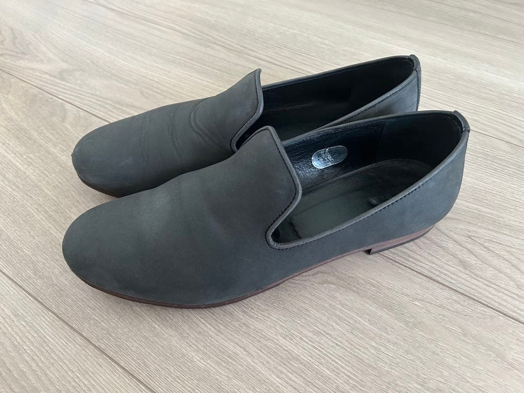 evam eva レザースリッポンシューズ 38 スミ - 靴一 番 安い