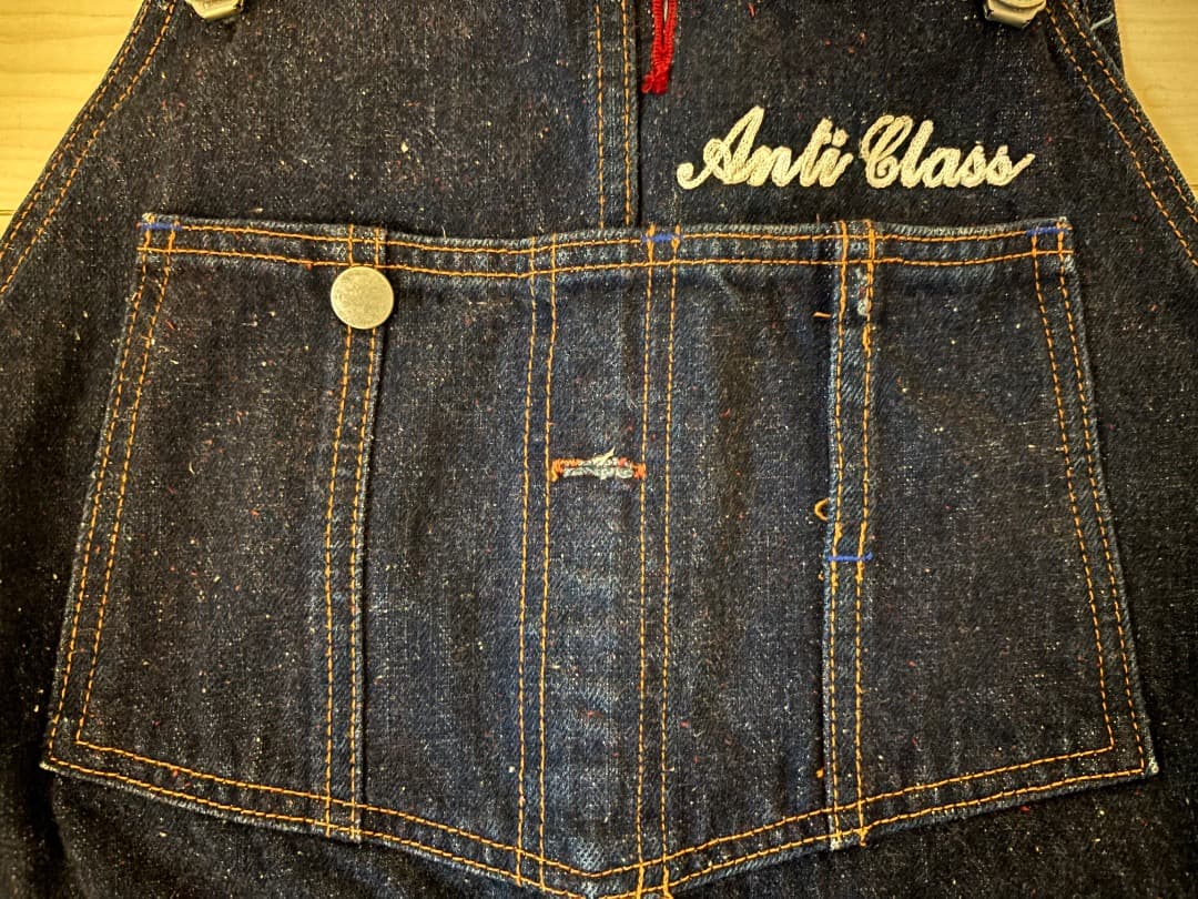 アンチクラス オーバーオール サイズM インディゴ - メルカリ