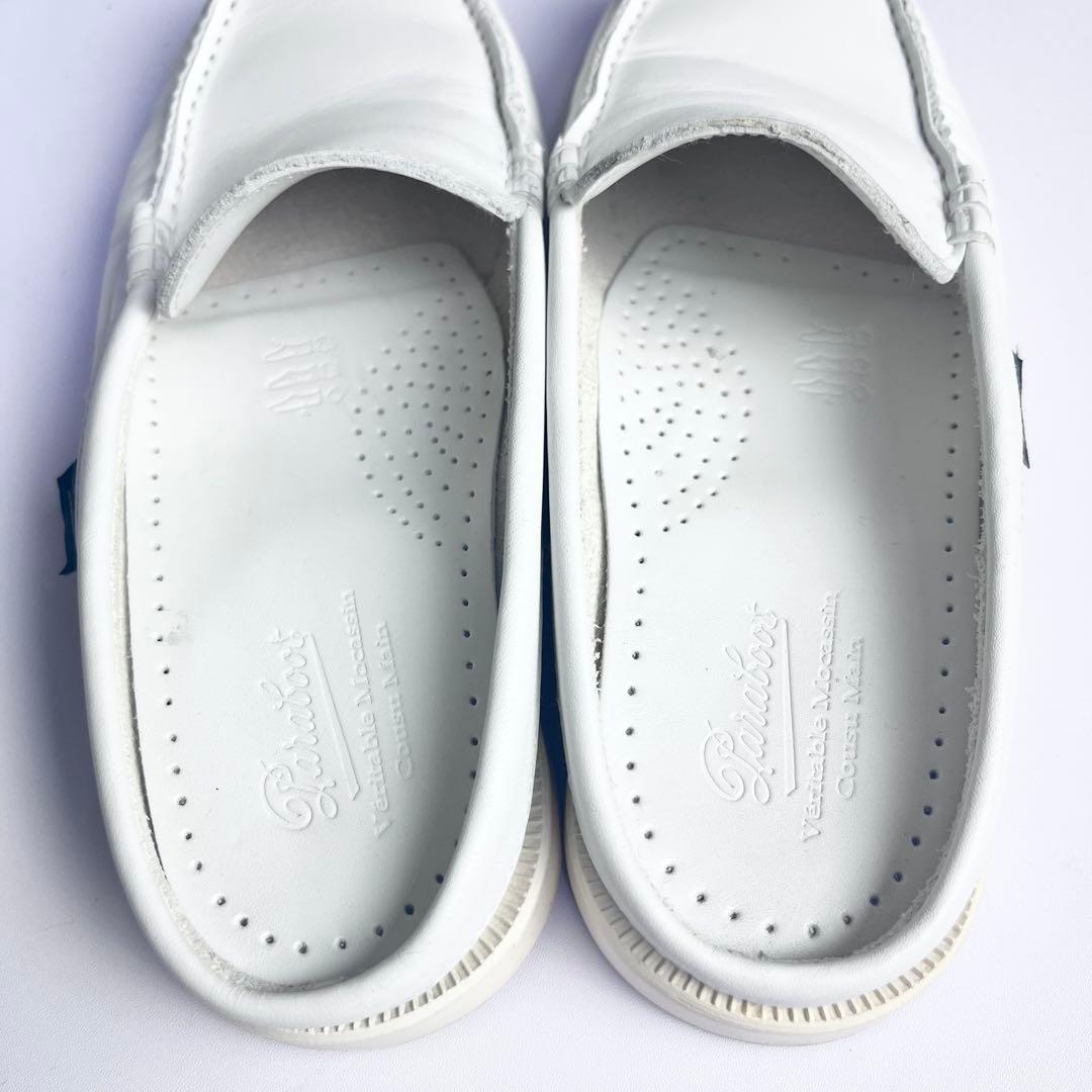 ふな様専用♪美品✨パラブーツ レザー スリッポン モカシン ミュール