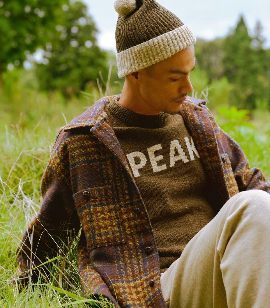 SNOWPEAK / スノーピーク】別注プリントニット