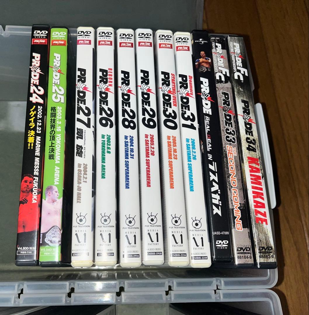 PRIDE DVD 47枚