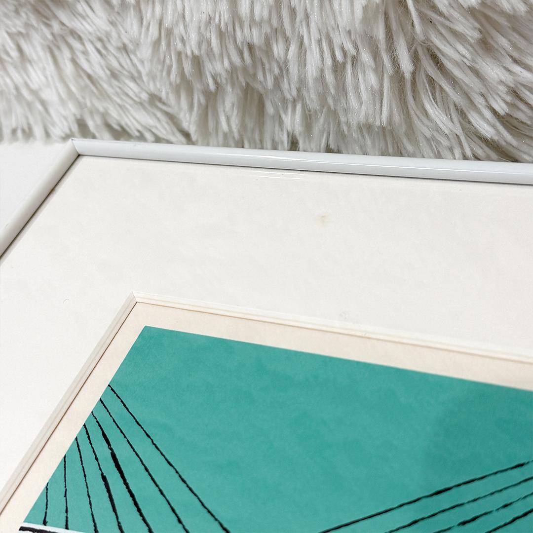 限定品 柳原良平 横浜ベイブリッジを通過するクイーンエリザベス2号