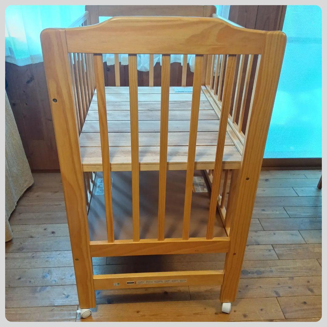 《綺麗❣️早い者勝ち❣️》カトージ　ベビーベット ハイシートミニベッド⭐︎