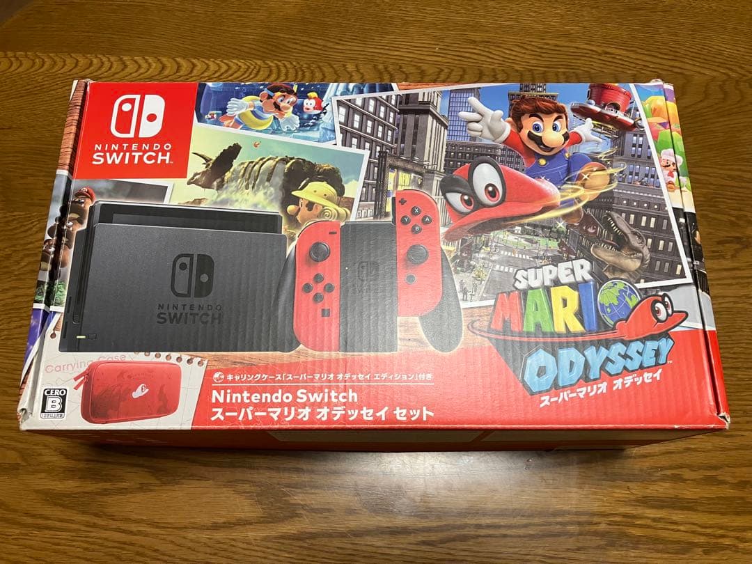 土日限定　値下げ　Nintendo Switch スーパーマリオオデッセイセット 量販店印有】Nintendo Switch スーパーマリオ オデッセイ セット