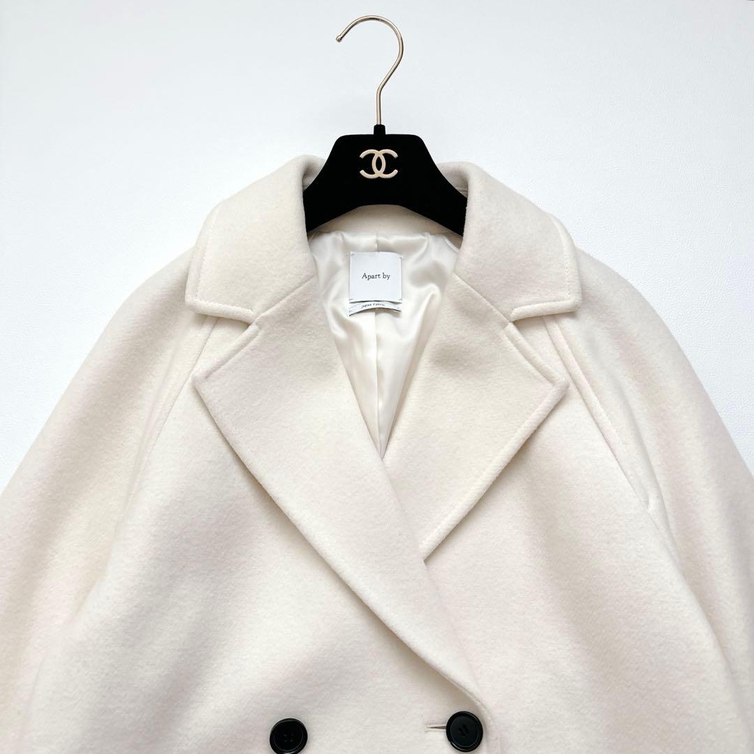 アパートバイローリーズ スーパー100メルトンジャケットコート オフ