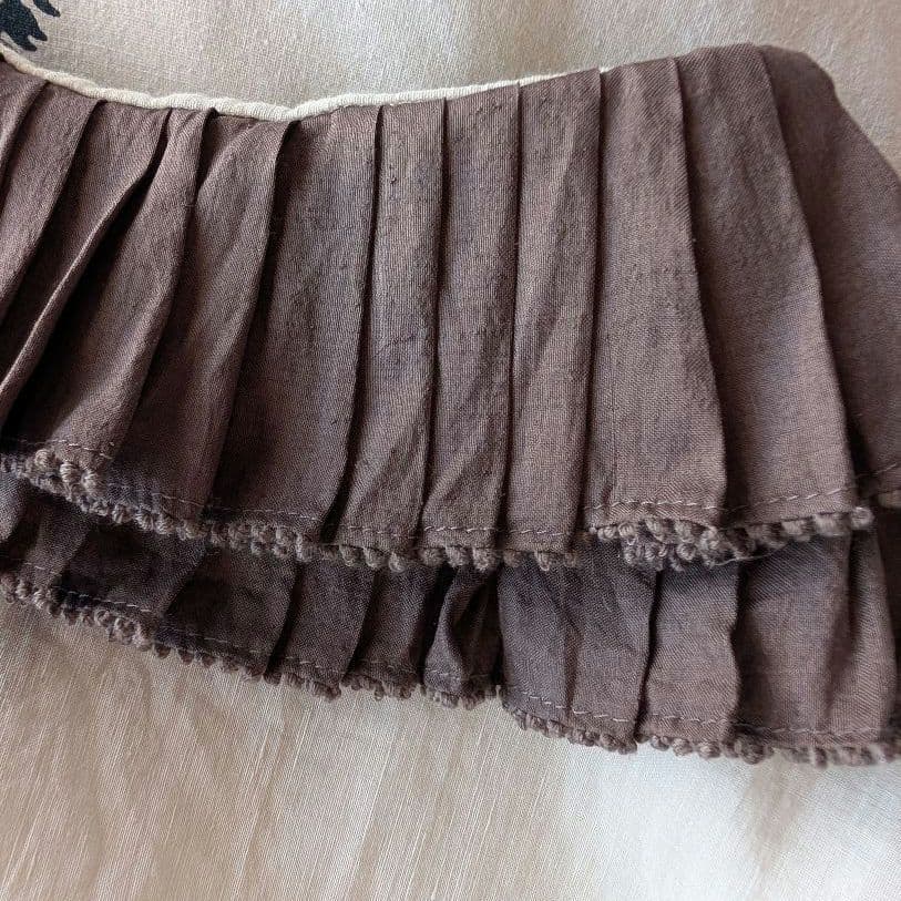 ブノン BUNON フリルカラーブラウス