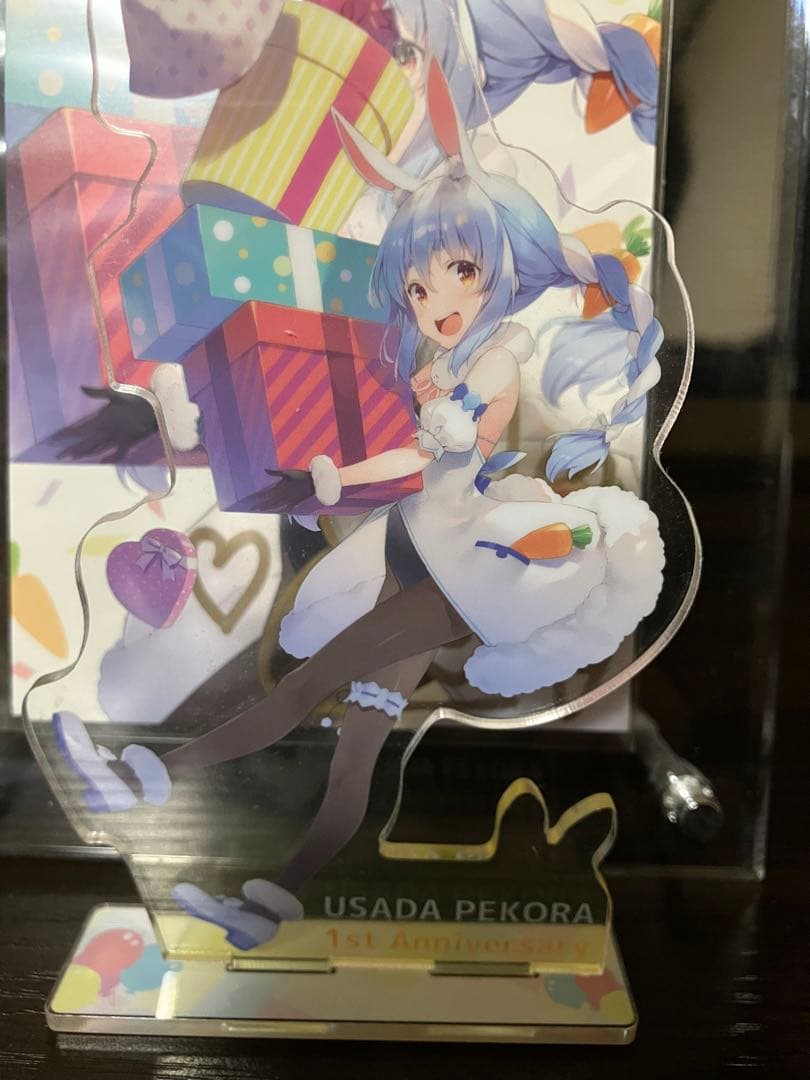 ホロライブ 兎田ぺこら 一周年記念グッズセット 直筆サイン入