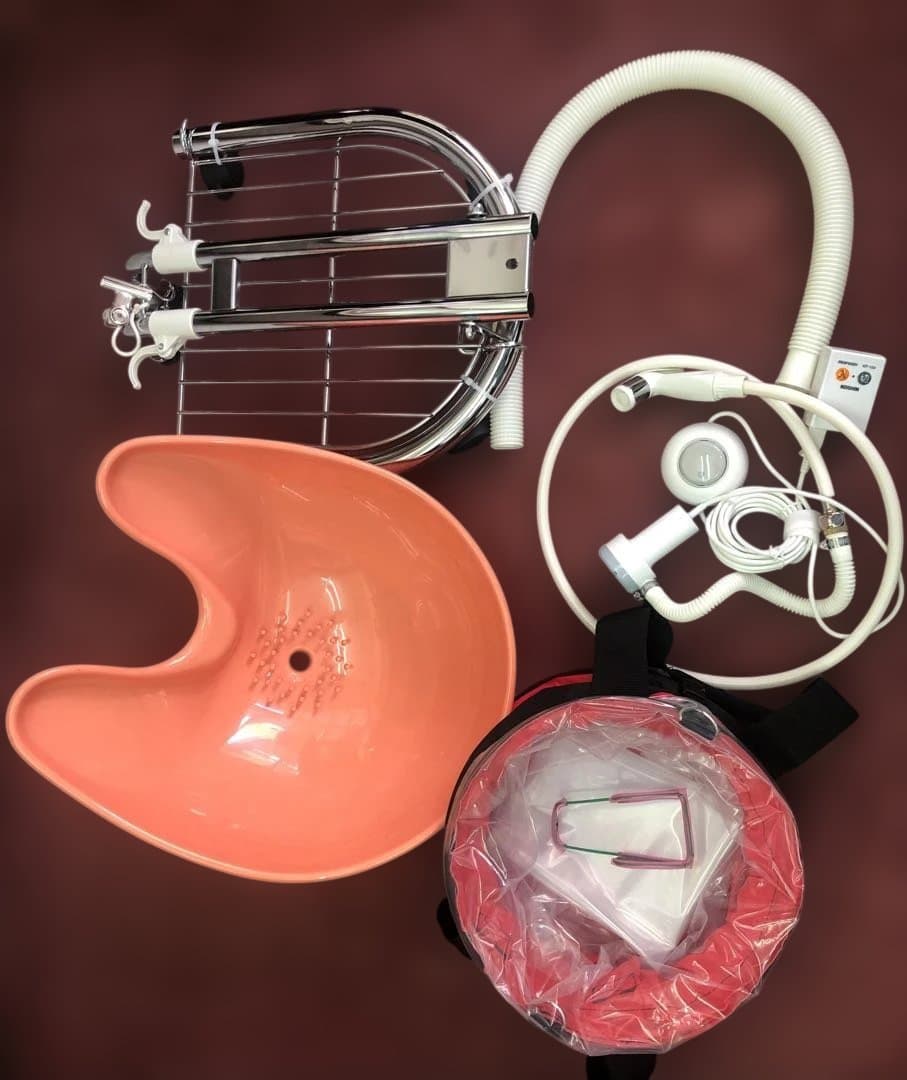 移動.携帯式シャンプー台 ニュー楽シャン君と新型訪問チェアー - メルカリ