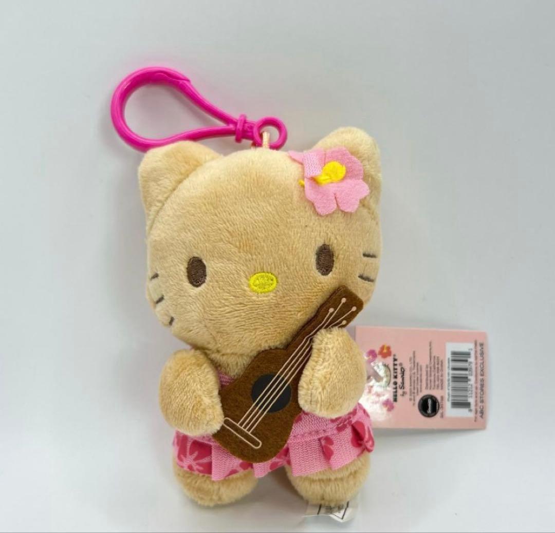 ハローキティ 日焼けキティ ウクレレ グアム GUAM ぬいぐるみ 良品