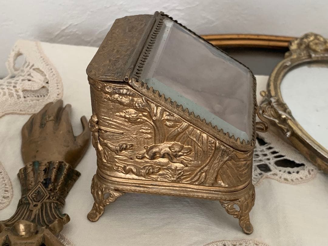 jude様専用 フランス 蚤の市 ジュエリーケース ブロカント