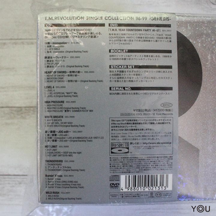 T.M.REVOLUTION「SINGLE COLLECTION 96-99-…