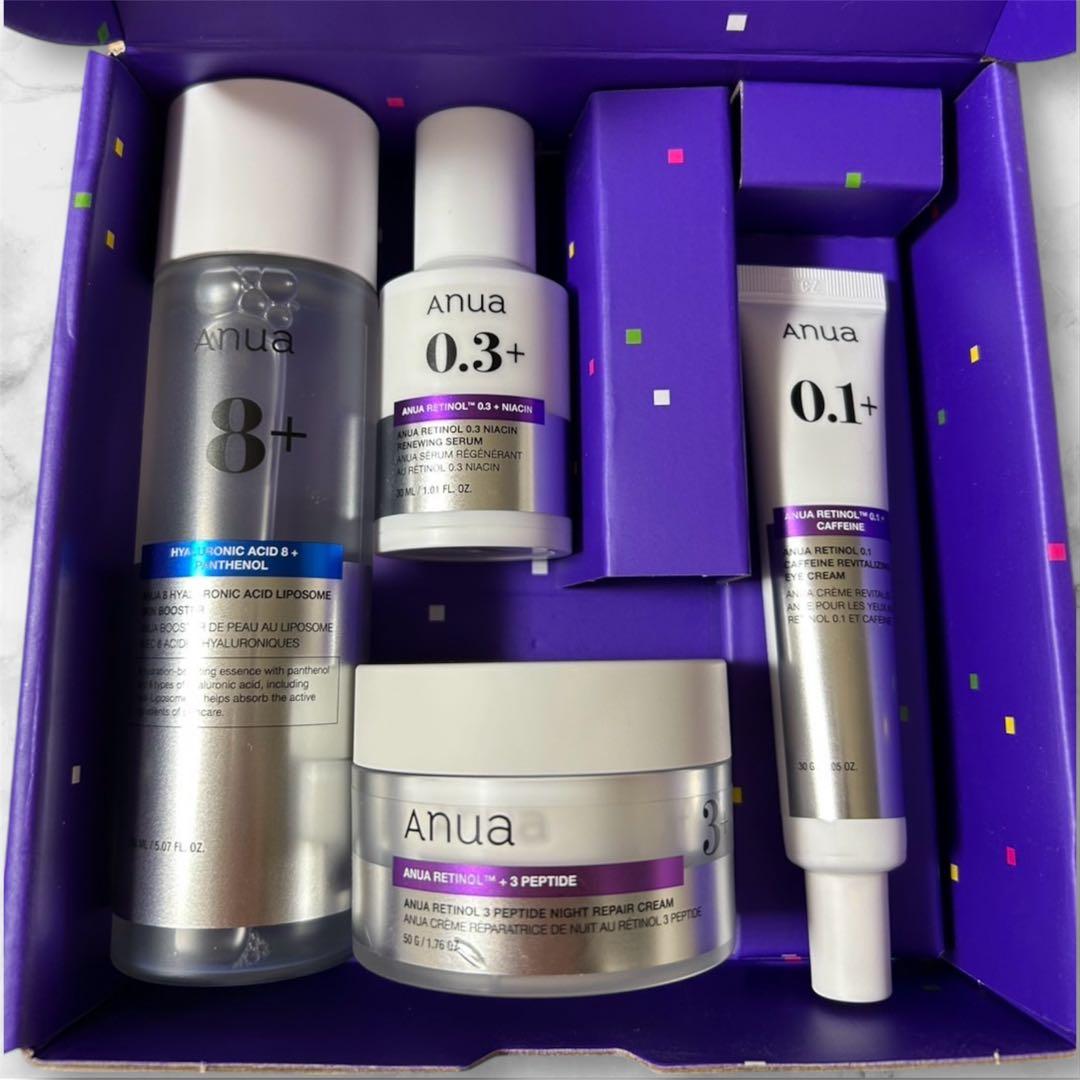 Anuaレチノールセット Qoo10公式サイト購入品 - メルカリ