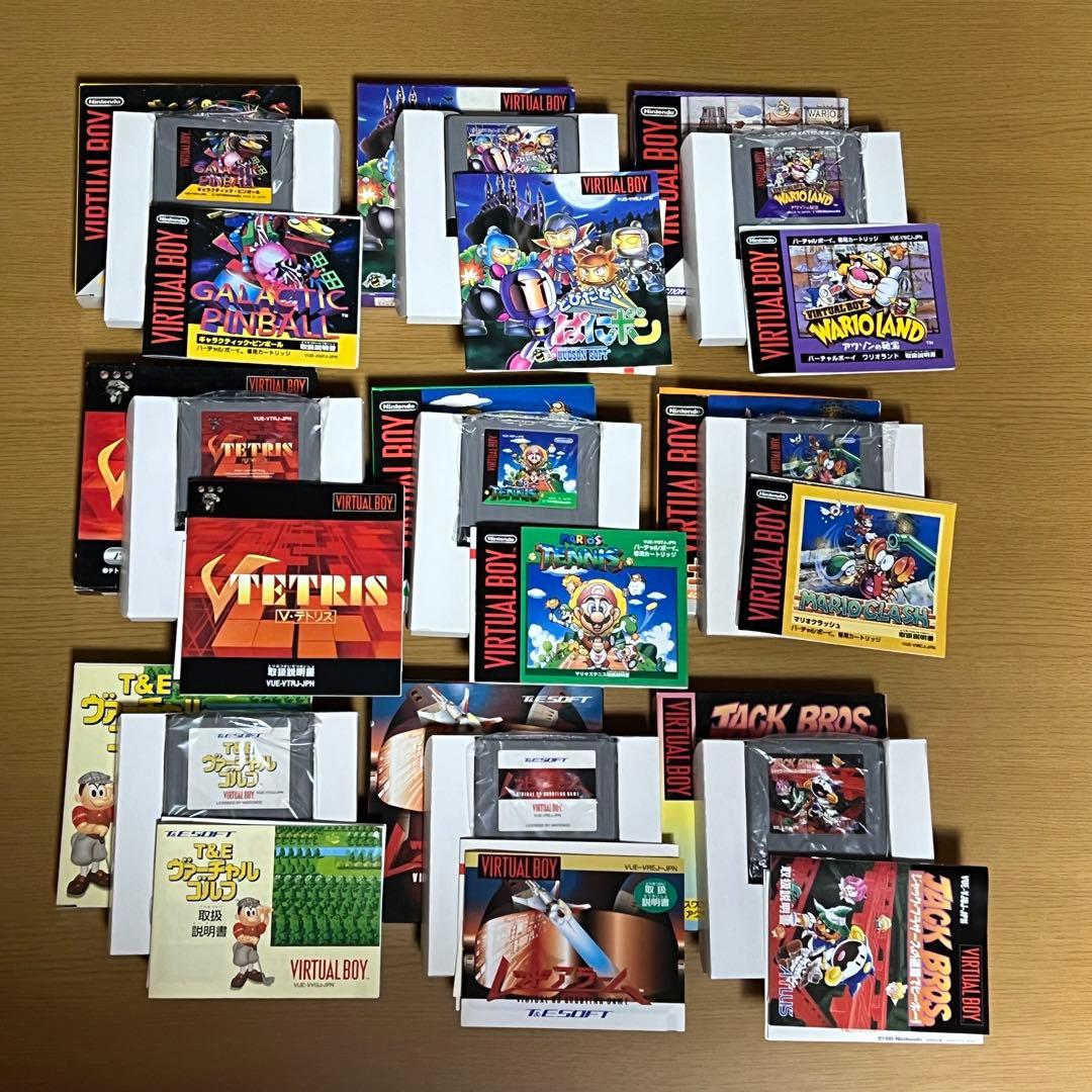 任天堂 バーチャルボーイ ソフト9本 - メルカリ