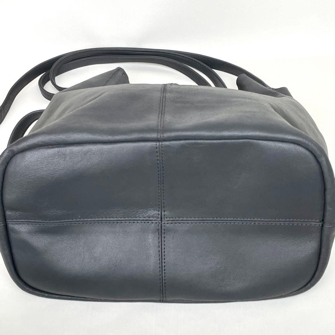 Morphee モルフェ ゴートレザー バッグ Mサイズ 黒 2WAY - メルカリ