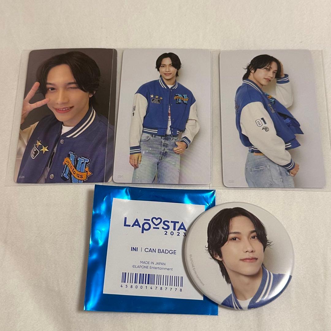 INI 池﨑理人 LAPOSTA2023 トレカ 缶バッジ - メルカリ