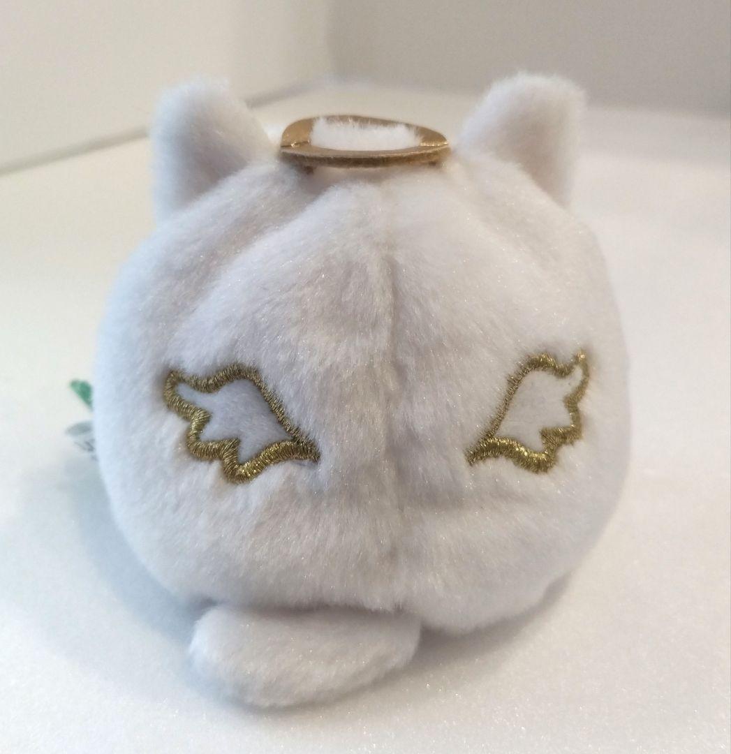 ねこだんご クリスマス お手玉 ぬいぐるみ 白猫 エンジェル 天使 三英