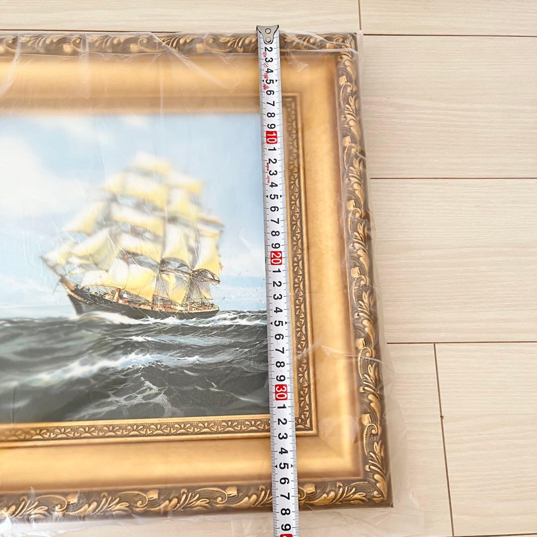 新品未使用】名画 ブルーウォーター マクレガー 立体複製 4号 豪華額装